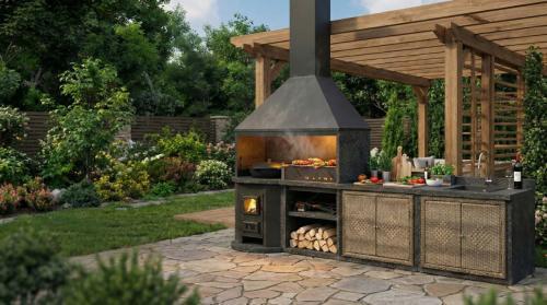 Модульные барбекю комплексы